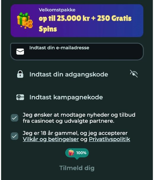Registrering